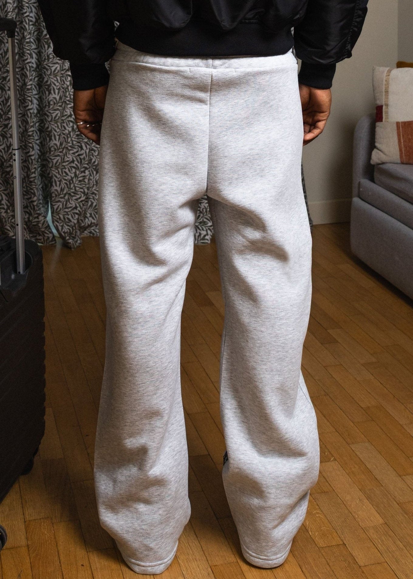 Fleece Pants "WORLD TOUR" Scarface AshGrey - BASEDODICI®