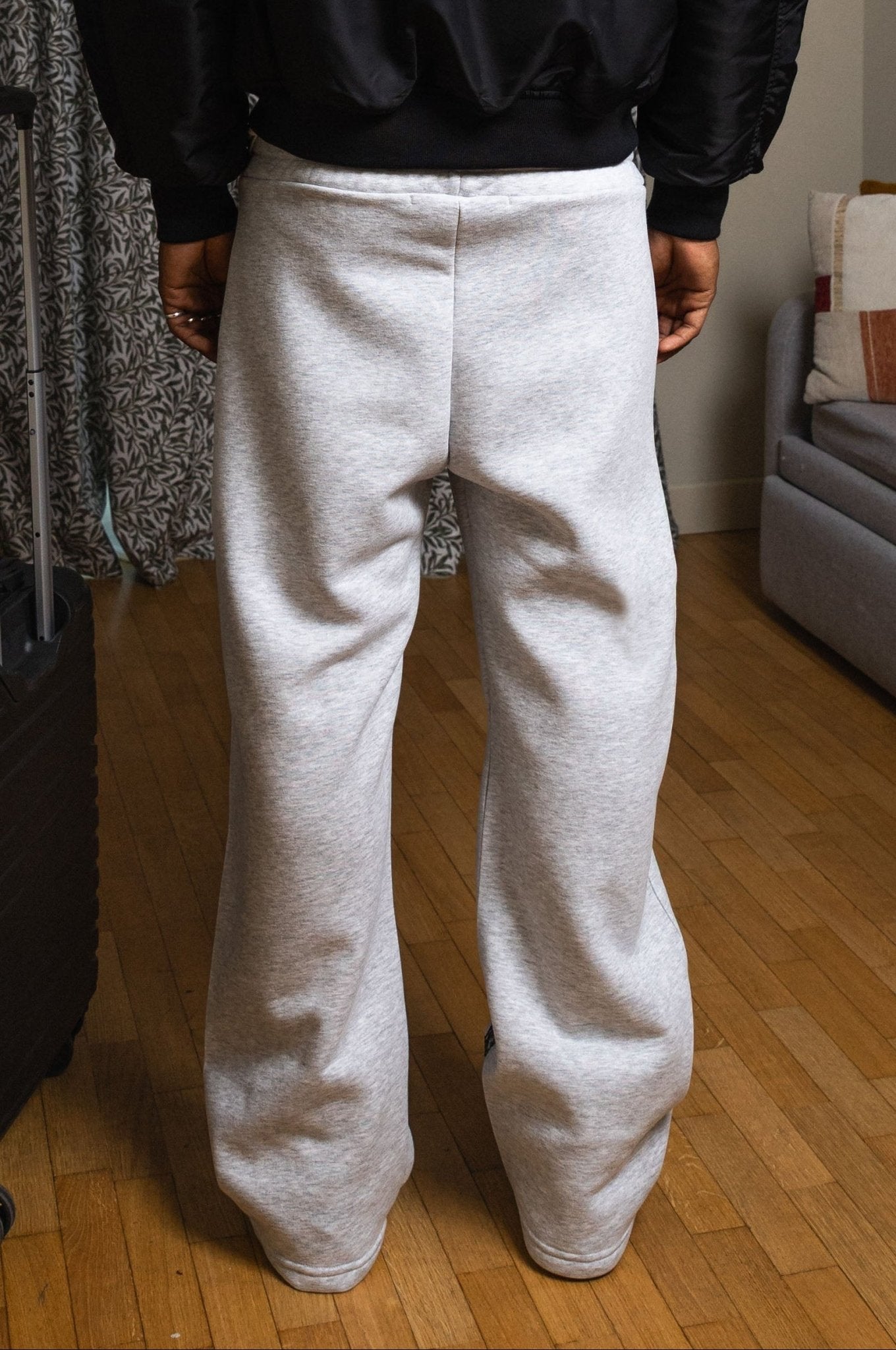 Fleece Pants "WORLD TOUR" Scarface AshGrey - BASEDODICI®
