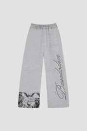 Fleece Pants "WORLD TOUR" Scarface AshGrey - BASEDODICI®