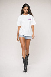 T-Shirt "COPY&PASTE" FaccioLaBrava White/GlitterPink