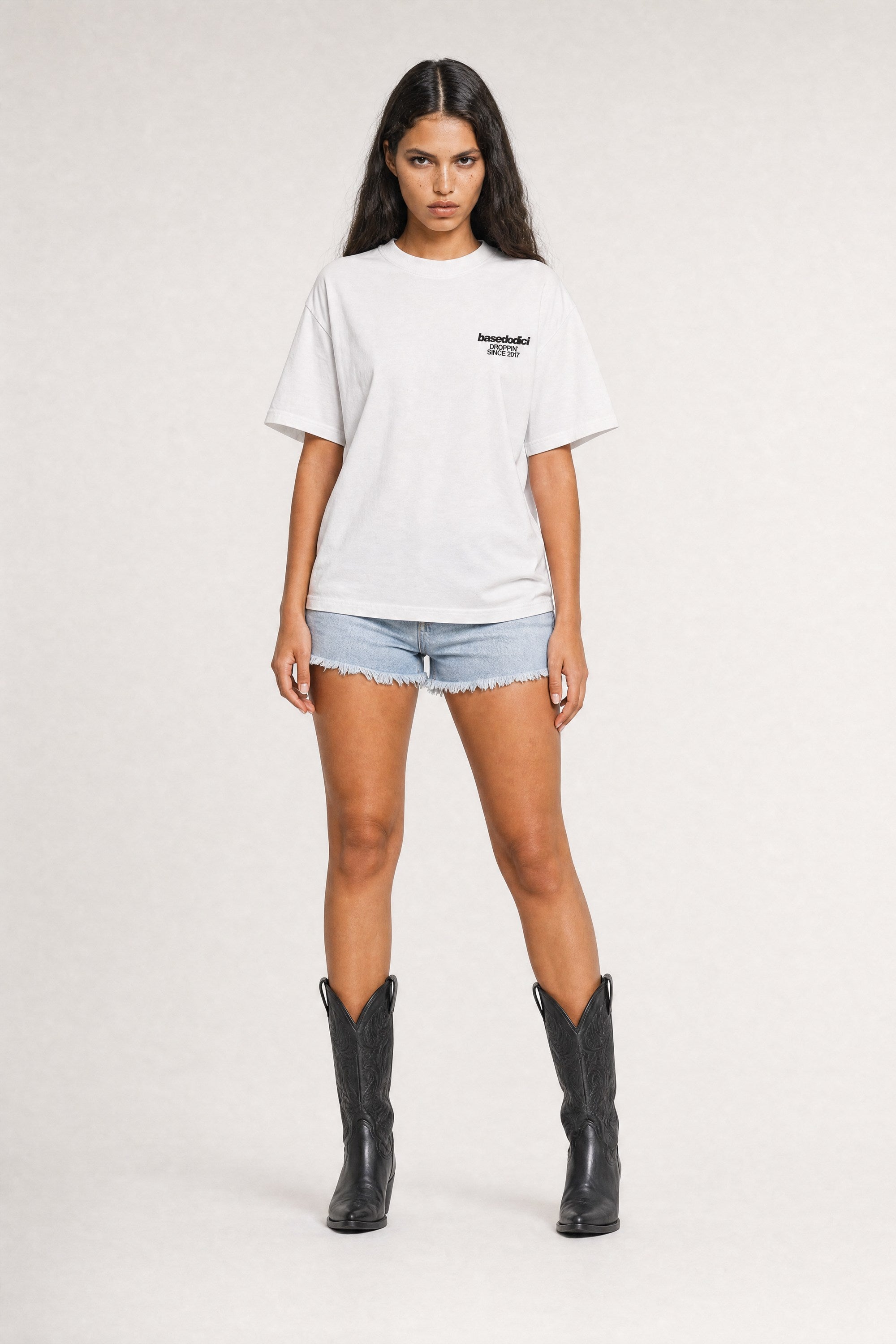 T-Shirt "COPY&PASTE" FaccioLaBrava White/Black