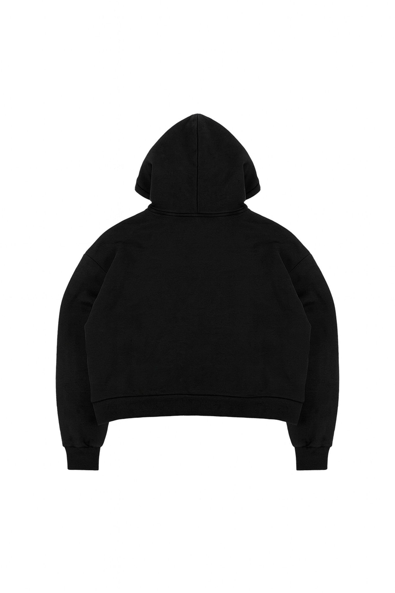 Full Zip "COMFY" Front Logo Black/White - BASEDODICI®