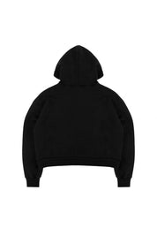 Full Zip "COMFY" Front Logo Black/White - BASEDODICI®