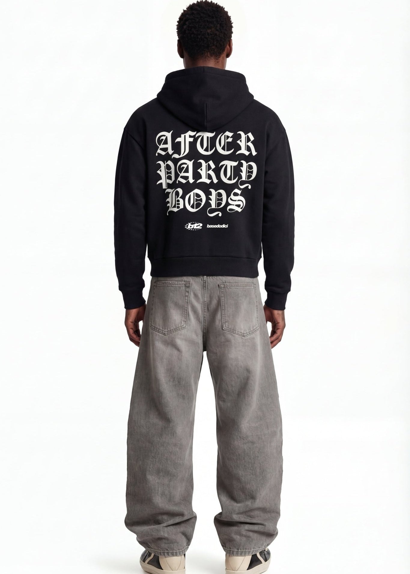 Full Zip "FOR DREAMERS" AfterParty Black - BASEDODICI®