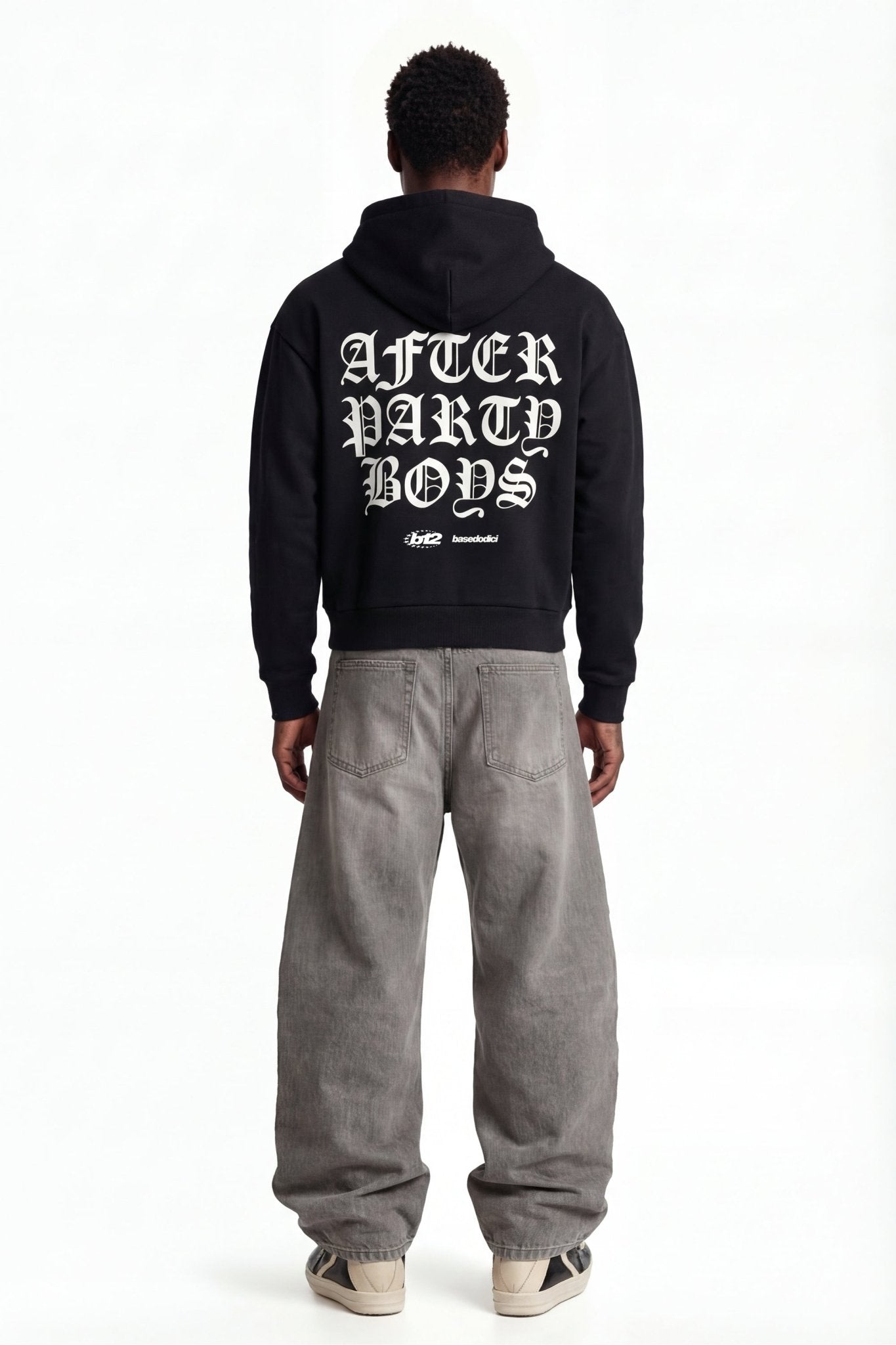 Full Zip "FOR DREAMERS" AfterParty Black - BASEDODICI®