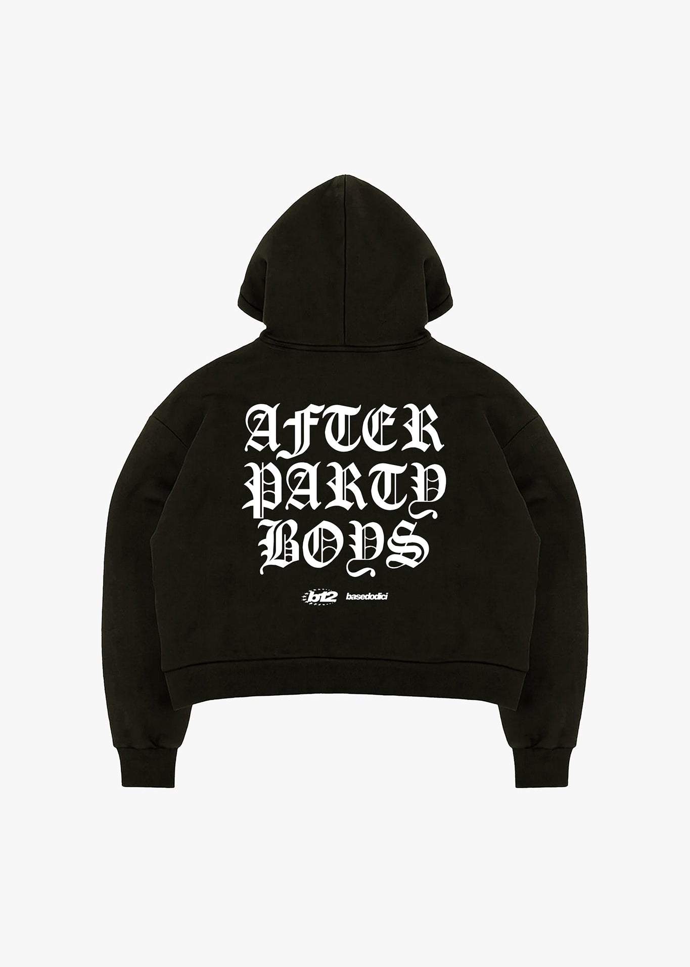 Full Zip "FOR DREAMERS" AfterParty Black - BASEDODICI®