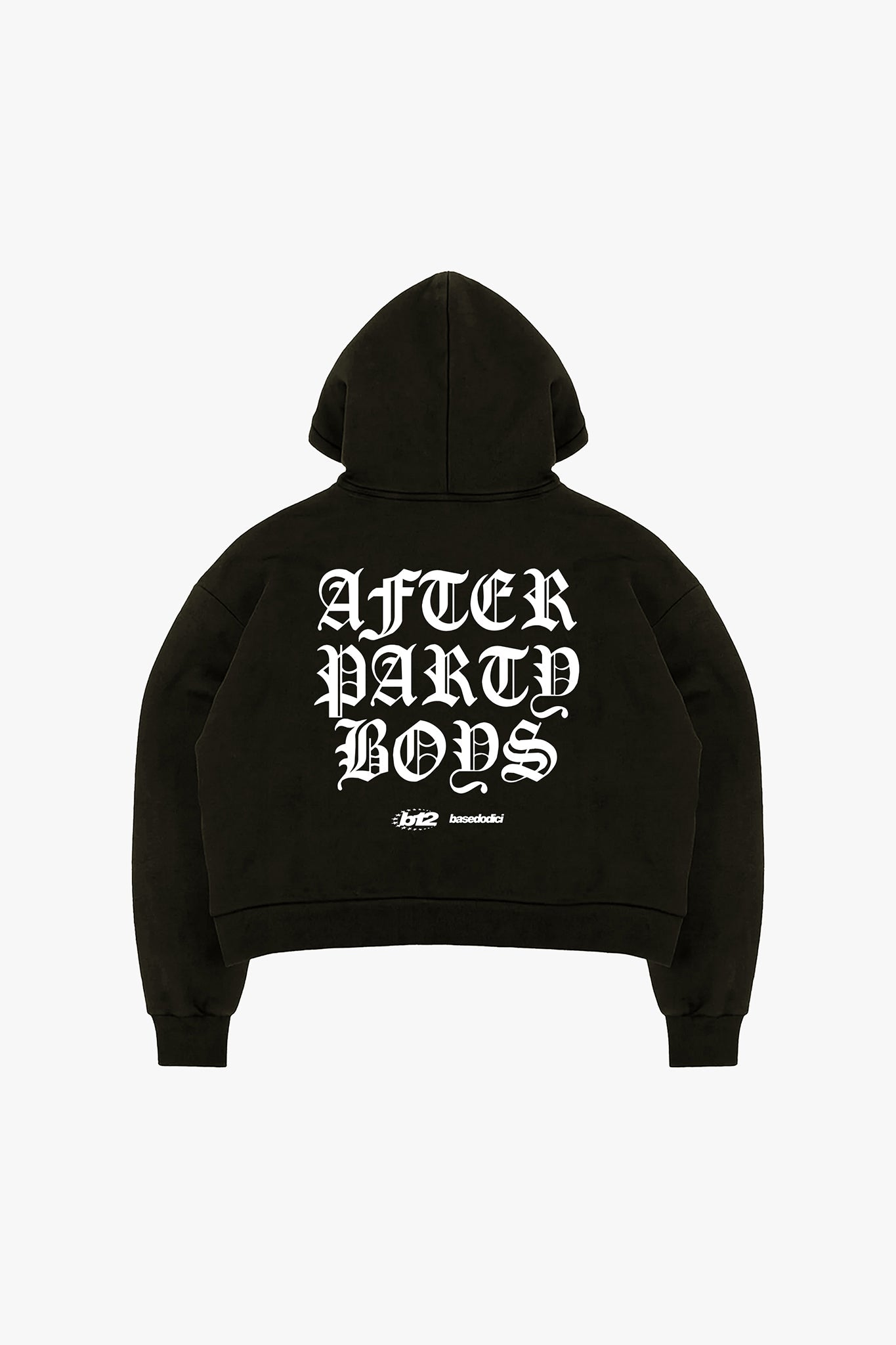 Full Zip "FOR DREAMERS" AfterParty Black - BASEDODICI®