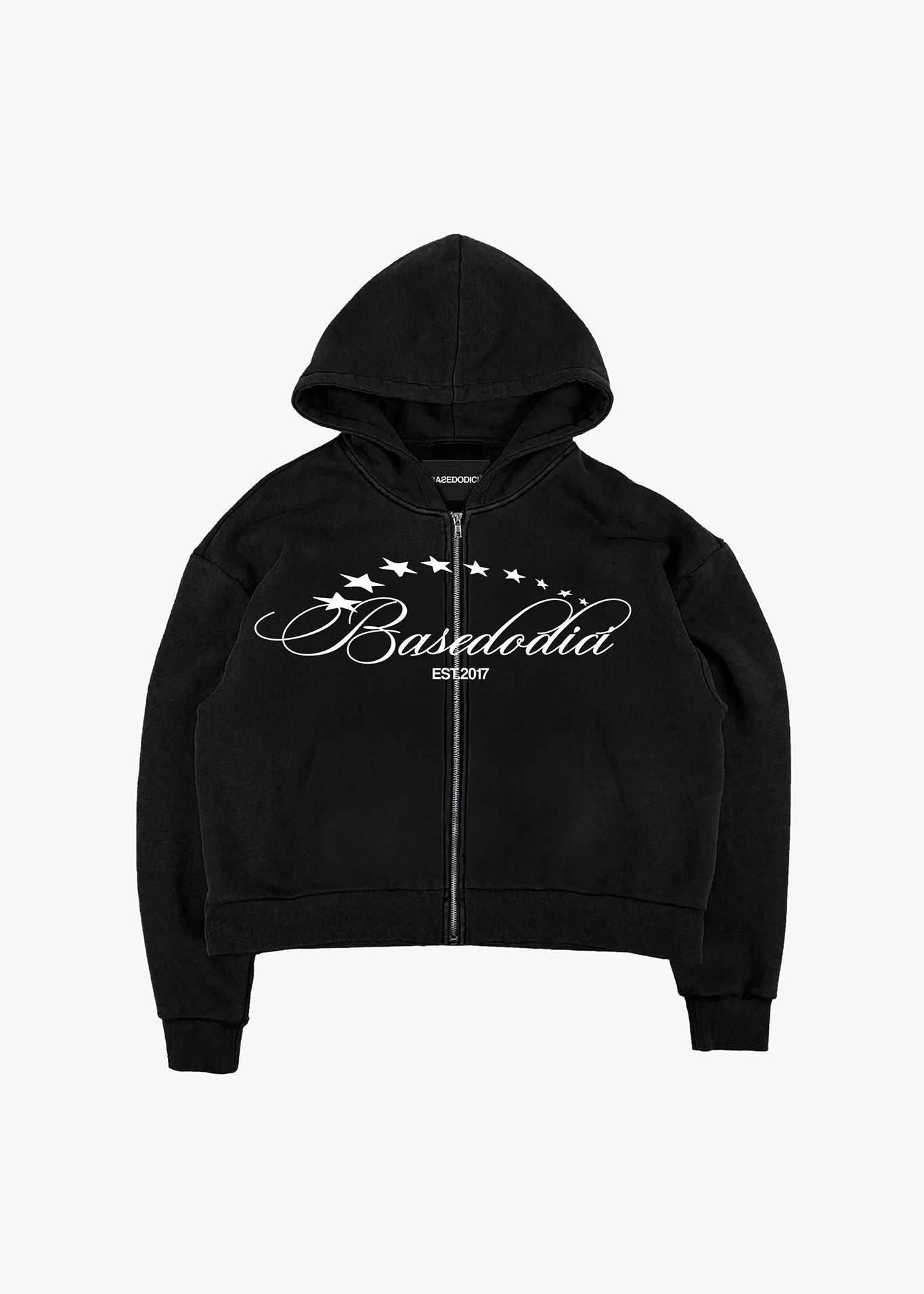 Full Zip "FOR DREAMERS" AfterParty Black - BASEDODICI®