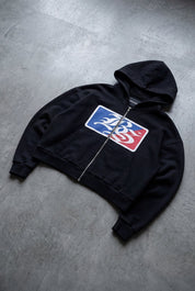 Full Zip "FOR DREAMERS" League Black - BASEDODICI®