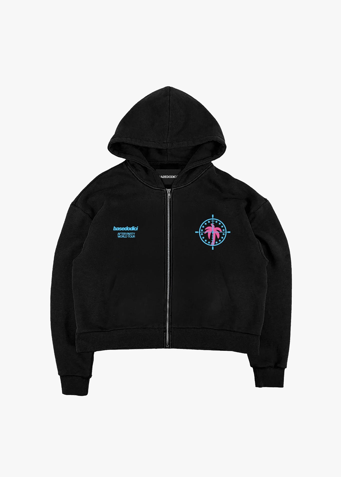Full Zip "FOR DREAMERS" Tour Black - BASEDODICI®