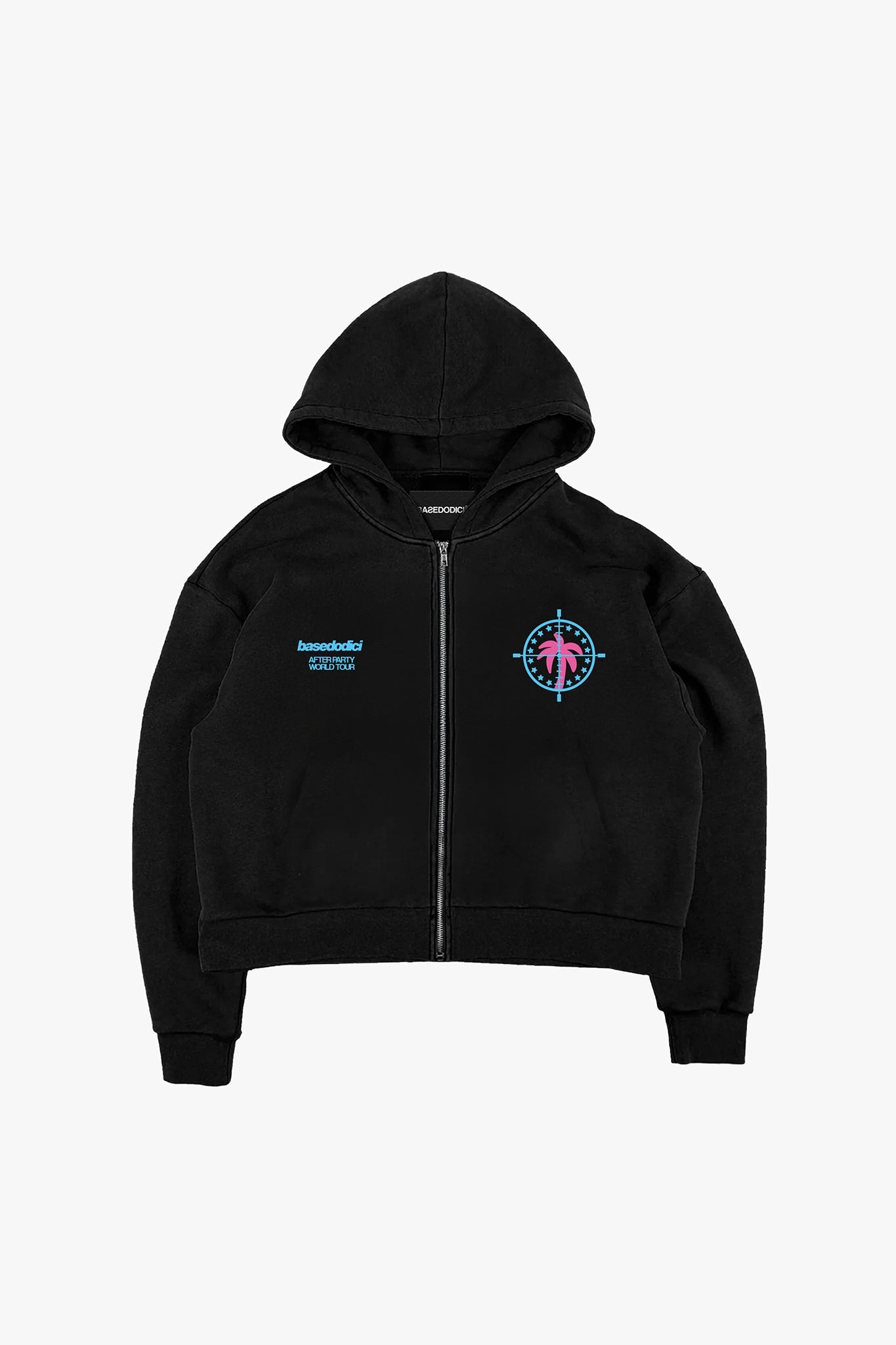 Full Zip "FOR DREAMERS" Tour Black - BASEDODICI®