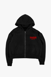 Full Zip "KILLED ROMANCE" Black/Red - BASEDODICI®