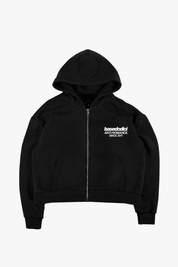 Full Zip "KILLED ROMANCE" Black/White - BASEDODICI®