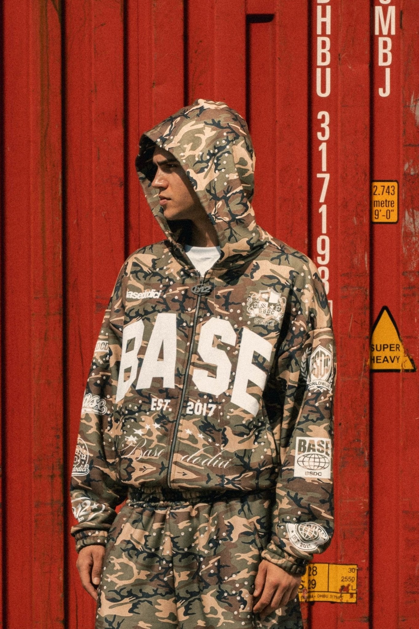 Full Zip "LAST DELIVERY" Rudeboy Military - BASEDODICI®