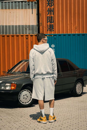 Full Zip "LAST DELIVERY" University AshGrey - BASEDODICI®