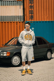 Full Zip "LAST DELIVERY" University AshGrey - BASEDODICI®