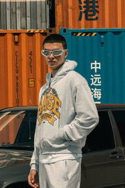 Full Zip "LAST DELIVERY" University AshGrey - BASEDODICI®