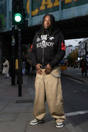 Full Zip "RUDEBOY LDN" 12 Black - BASEDODICI®