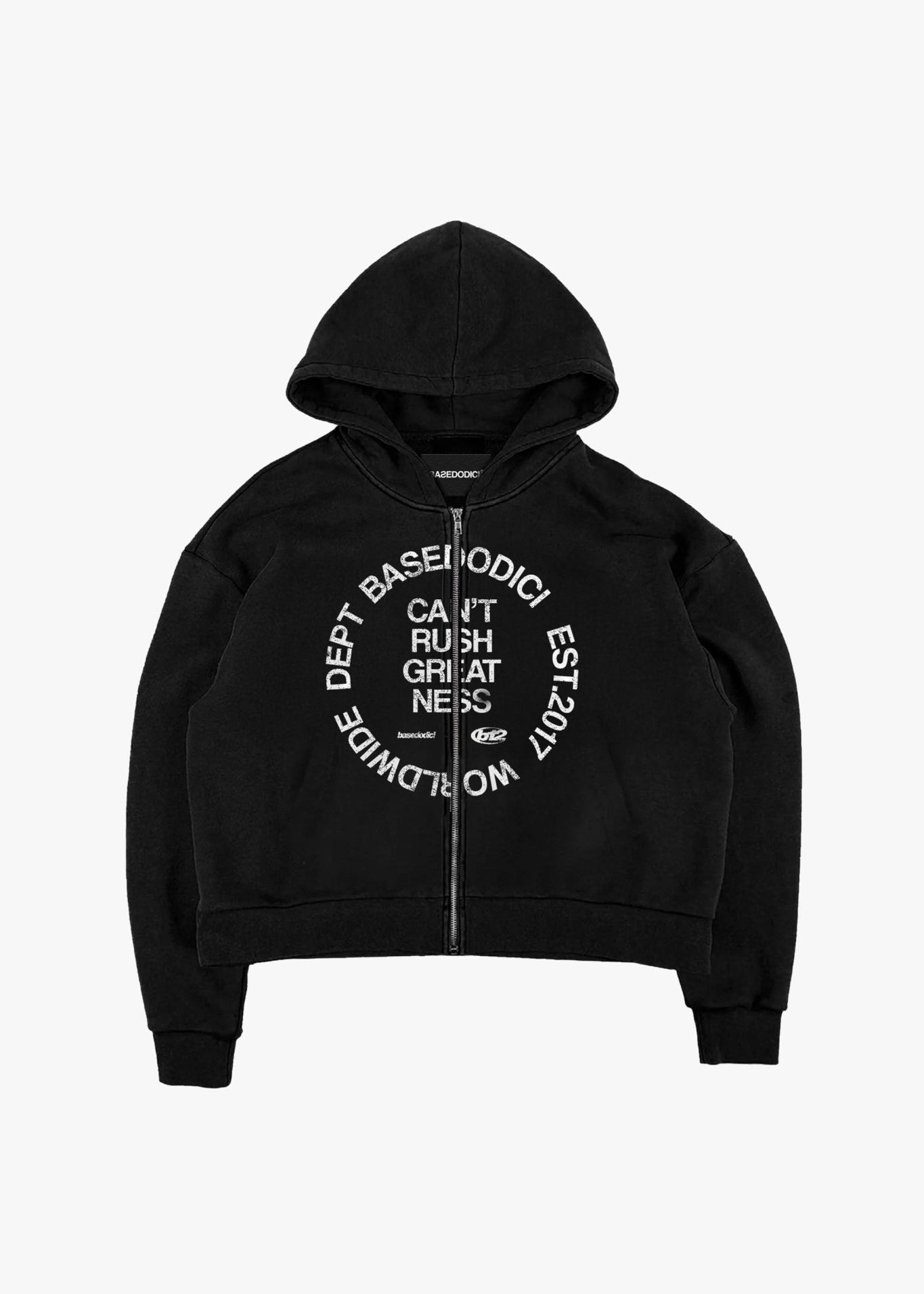 Full Zip "RUDEBOY LDN" CantRush Black - BASEDODICI®
