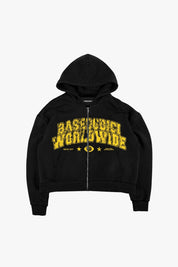 Full Zip "WORLD TOUR" B12 Worldwide Black - BASEDODICI®