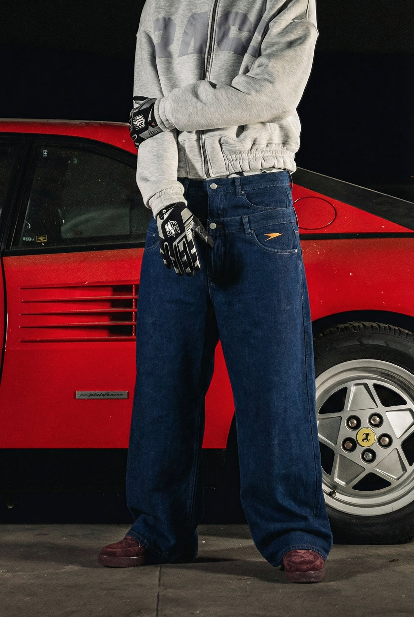 Bigall Denim "DETROIT" Double Layer Raw