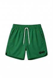 Swim Short "SUMMER CLUB" Logo Green