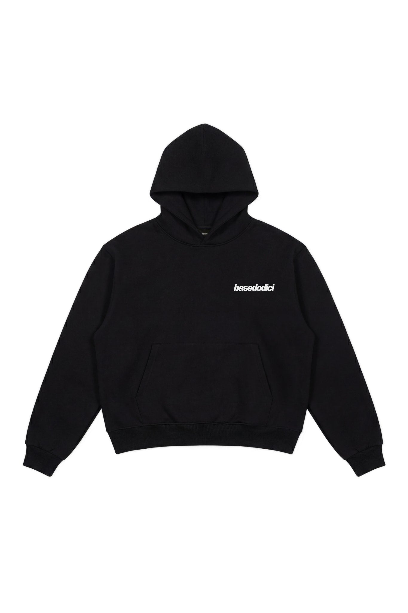 Hoodie "4PLAYERS" Back 12 Black/CamoBlue