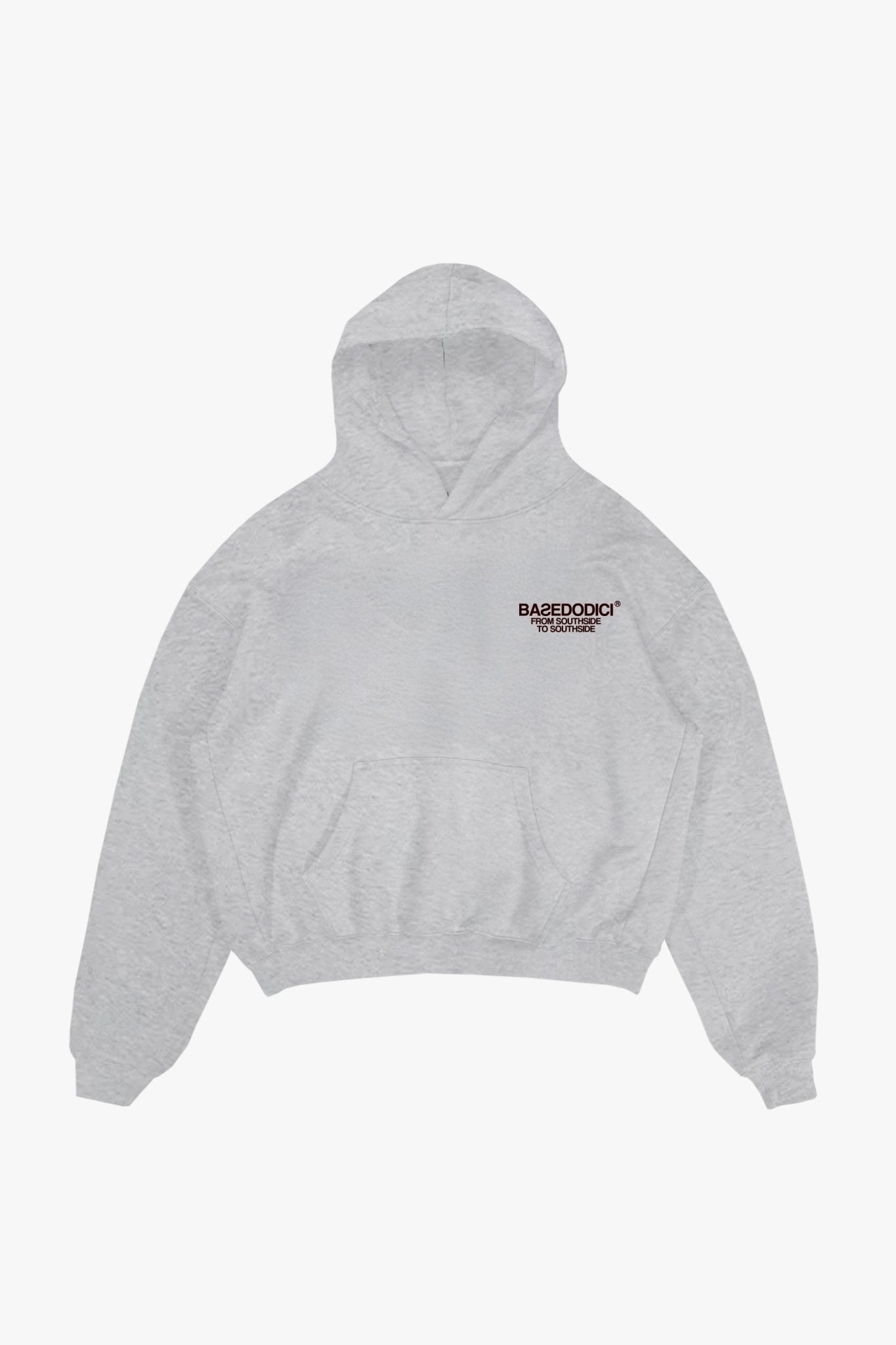 Hoodie "AMMO" CHI'T'SAP AshGrey - BASEDODICI®