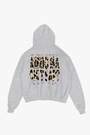 Hoodie "AMMO" CHI'T'SAP AshGrey/Animalier Yellow - BASEDODICI®