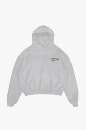 Hoodie "AMMO" CHI'T'SAP AshGrey/Animalier Yellow - BASEDODICI®