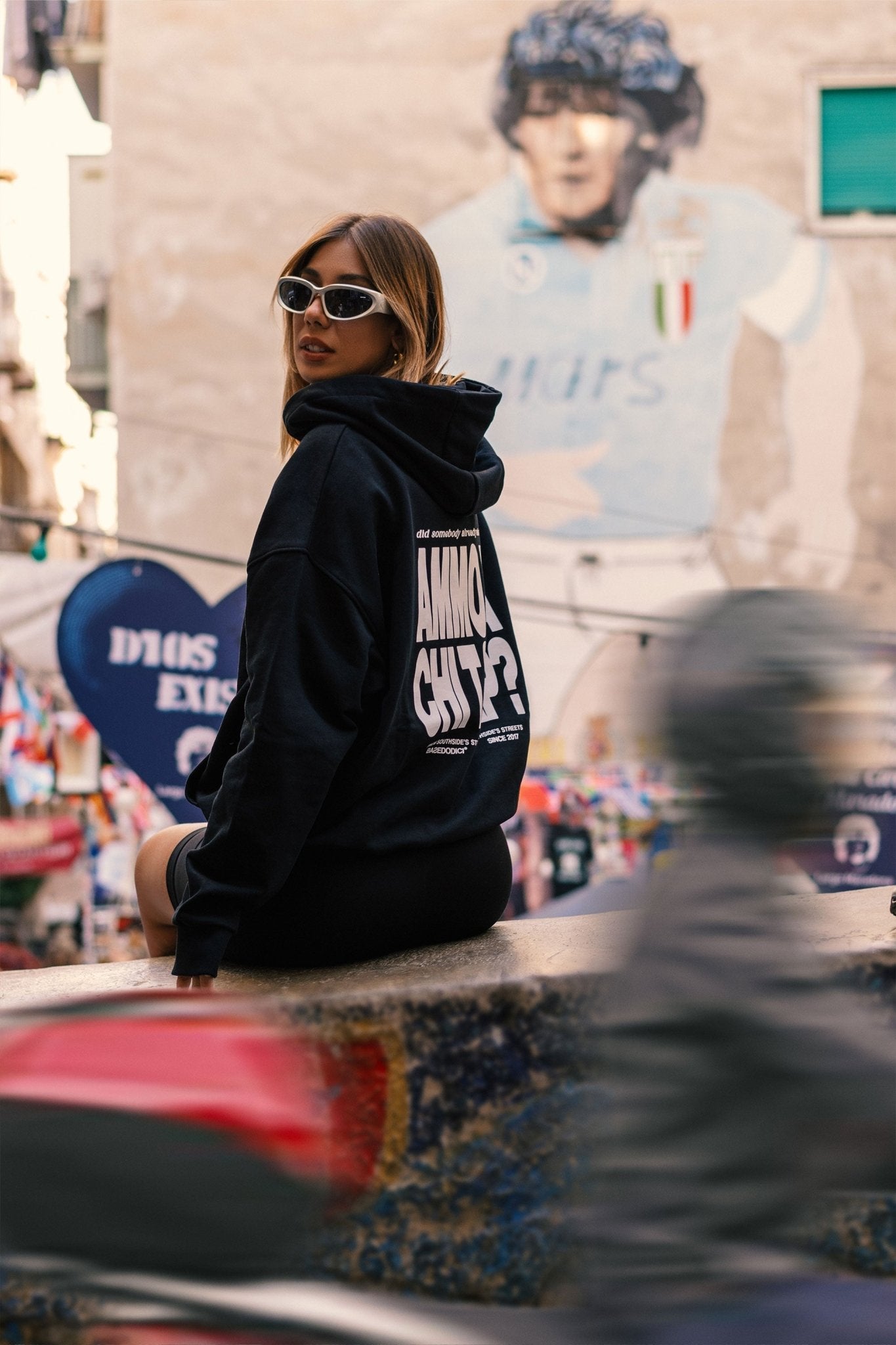 Hoodie "AMMO" CHI'T'SAP Black - BASEDODICI®