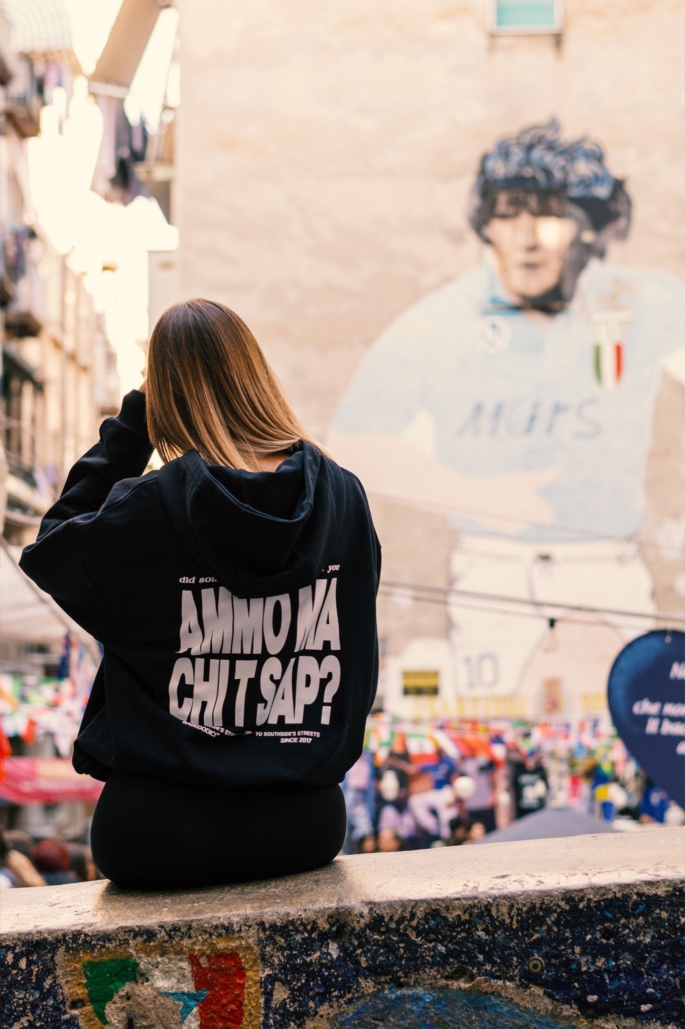 Hoodie "AMMO" CHI'T'SAP Black - BASEDODICI®