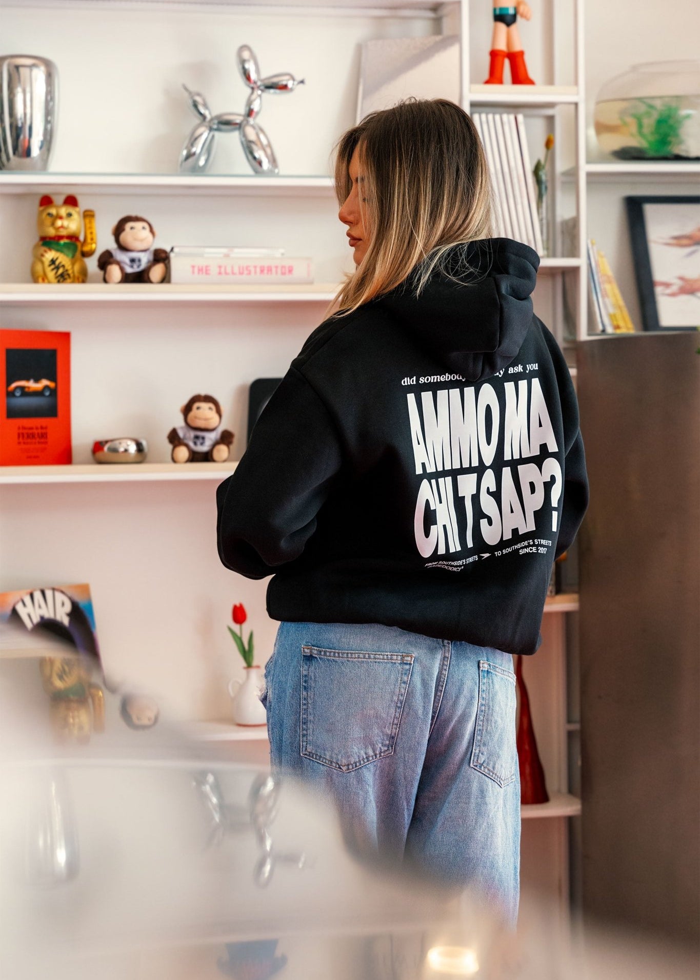Hoodie "AMMO" CHI'T'SAP Black - BASEDODICI®