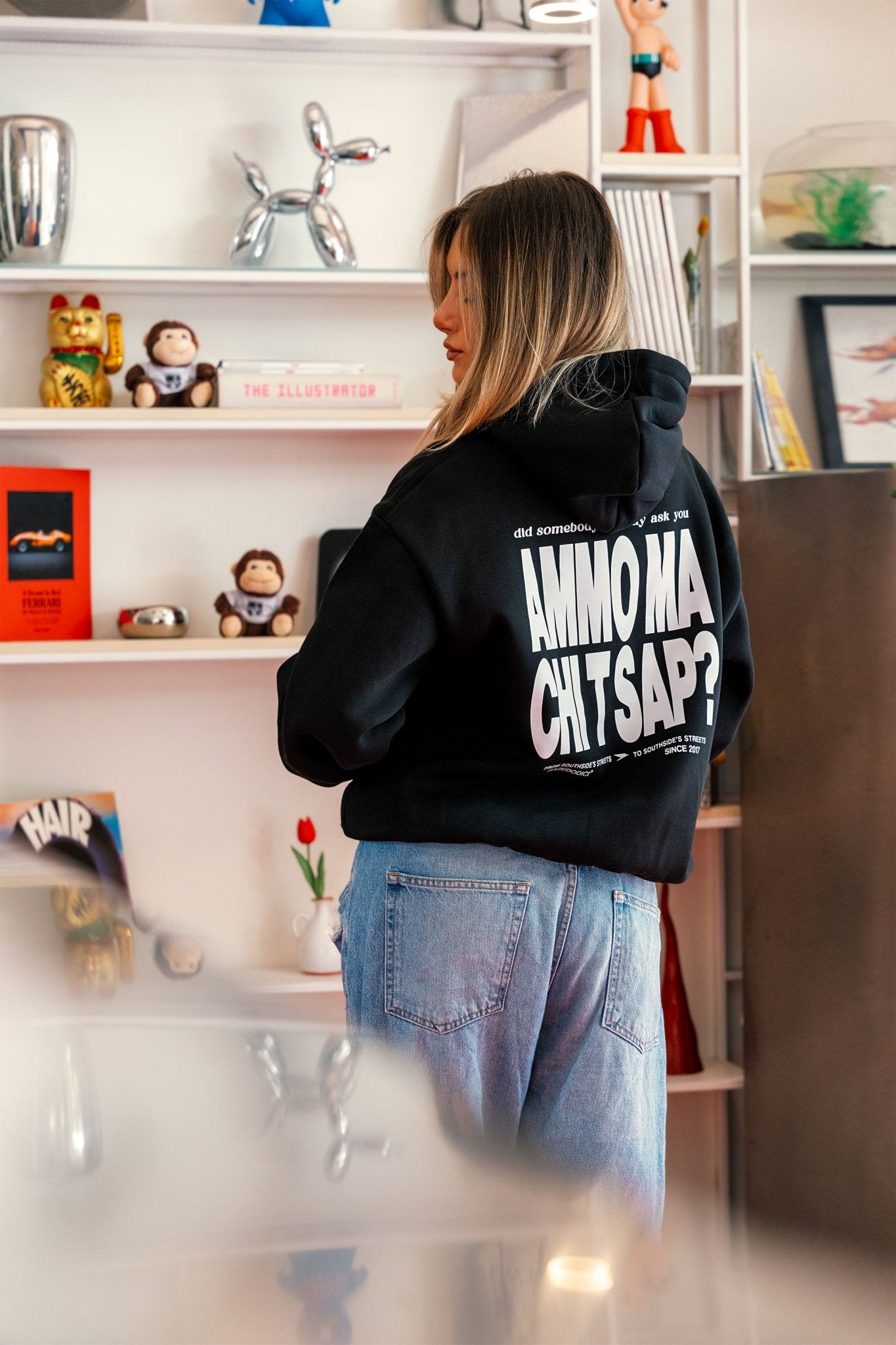 Hoodie "AMMO" CHI'T'SAP Black - BASEDODICI®