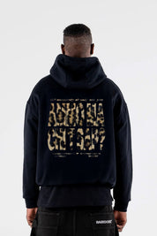 Hoodie "AMMO" CHI'T'SAP Black/Animalier Yellow - BASEDODICI®