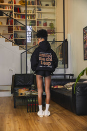 Hoodie "AMMO" CHI'T'SAP Black/AnimalierLeopard - BASEDODICI®