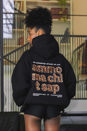 Hoodie "AMMO" CHI'T'SAP Black/AnimalierLeopard - BASEDODICI®