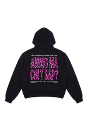 Hoodie "AMMO" CHI'T'SAP Black/AnimalierPurple - BASEDODICI®