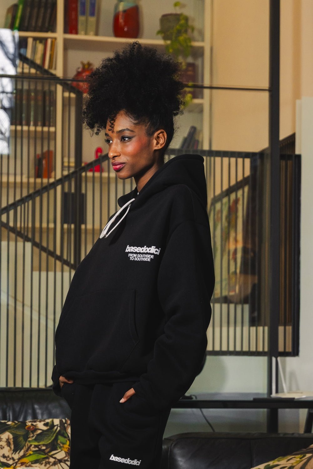Hoodie "AMMO" CHI'T'SAP Black/BasicScript - BASEDODICI®