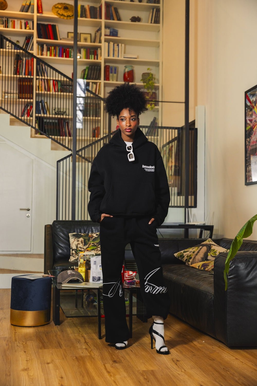 Hoodie "AMMO" CHI'T'SAP Black/BasicScript - BASEDODICI®