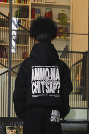Hoodie "AMMO" CHI'T'SAP Black/BasicScript - BASEDODICI®