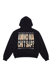 Hoodie "AMMO" CHI'T'SAP Black/Burby - BASEDODICI®