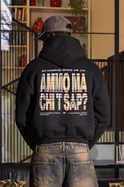 Hoodie "AMMO" CHI'T'SAP Black/Burby - BASEDODICI®