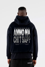 Hoodie "AMMO" CHI'T'SAP Black/Chrome - BASEDODICI®