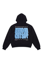 Hoodie "AMMO" CHI'T'SAP Black/FurryAzure - BASEDODICI®