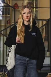 Hoodie "AMMO" CHI'T'SAP Black/FurryAzure - BASEDODICI®