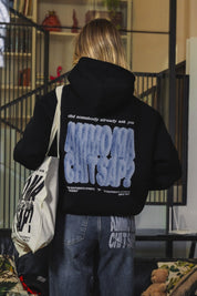 Hoodie "AMMO" CHI'T'SAP Black/FurryAzure - BASEDODICI®