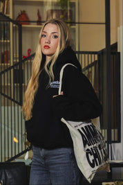 Hoodie "AMMO" CHI'T'SAP Black/FurryAzure - BASEDODICI®