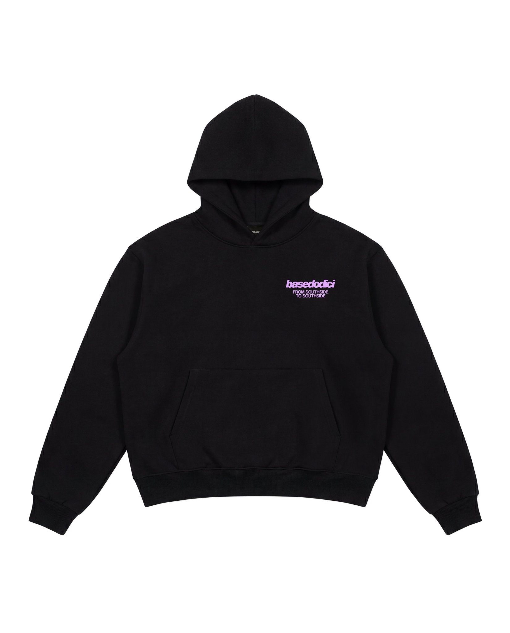 Hoodie "AMMO" CHI'T'SAP Black/FurryPink - BASEDODICI®