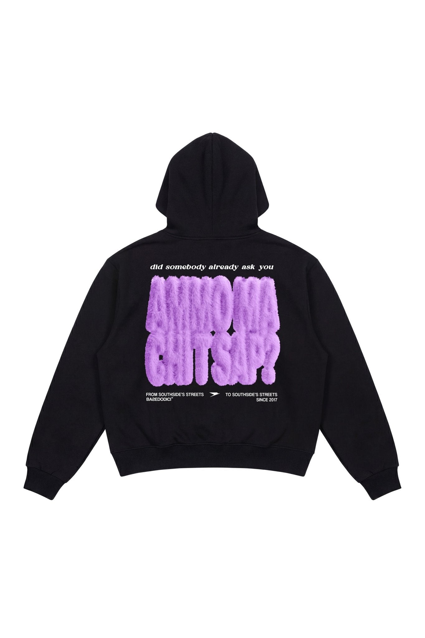 Hoodie "AMMO" CHI'T'SAP Black/FurryPink - BASEDODICI®
